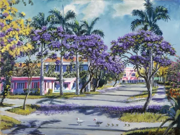 West Lake Jacarandas