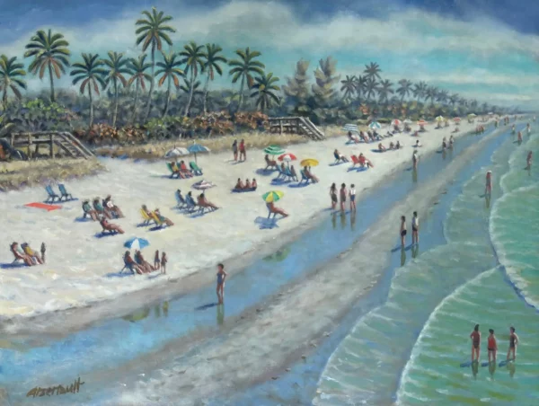 Beach from Pier