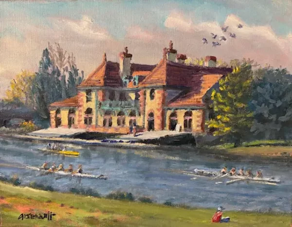 Rowing on the Charles