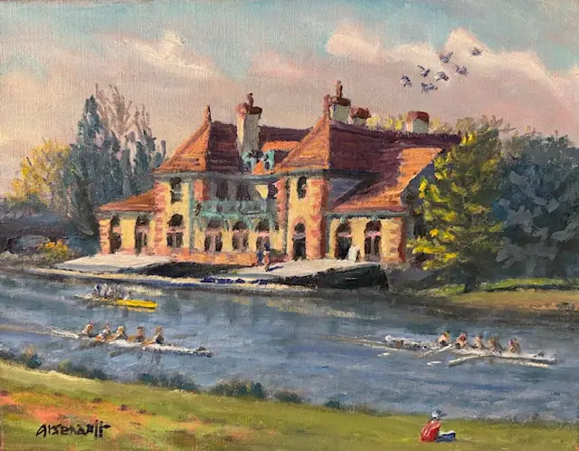 Rowing on the Charles