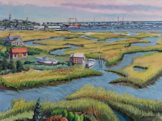 Nantucket Lightship from Creeks