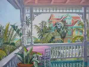 Porch View, Key West