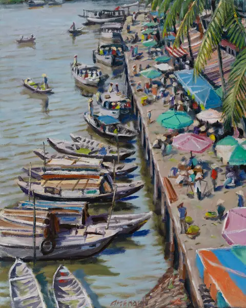 Hoi A from Customs House, Vietnam