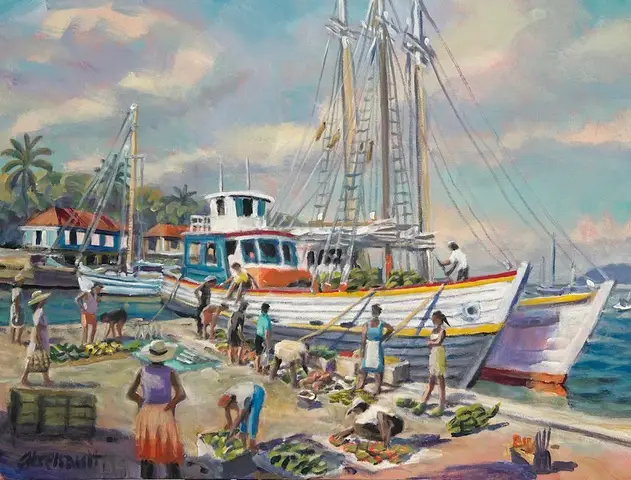 Market Day, St Barts