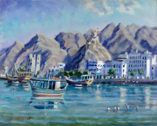 Muscat, Oman. 24x30