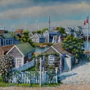 Nantucket Harbor cottages