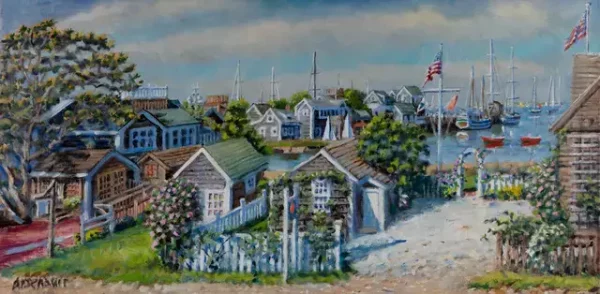 Nantucket Harbor cottages