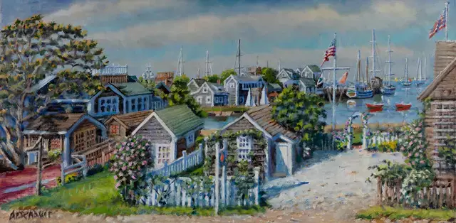 Nantucket Harbor cottages