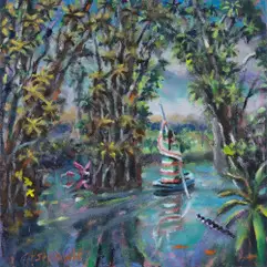 Poling through the Glades