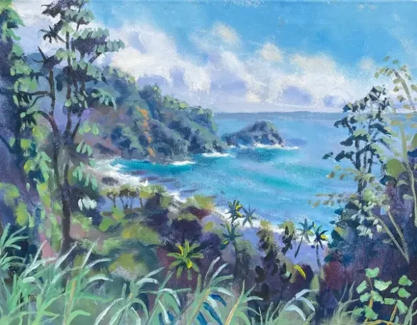 View above Rosalie, Dominica