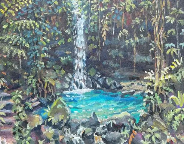 Emerald Pool, Dominica.