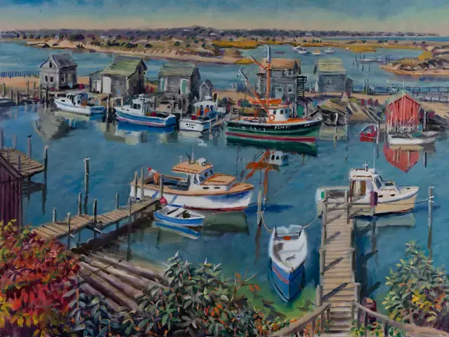 Fleet at Menemsha